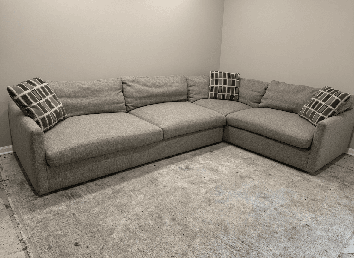 Arhaus Kipton sectional from another angle