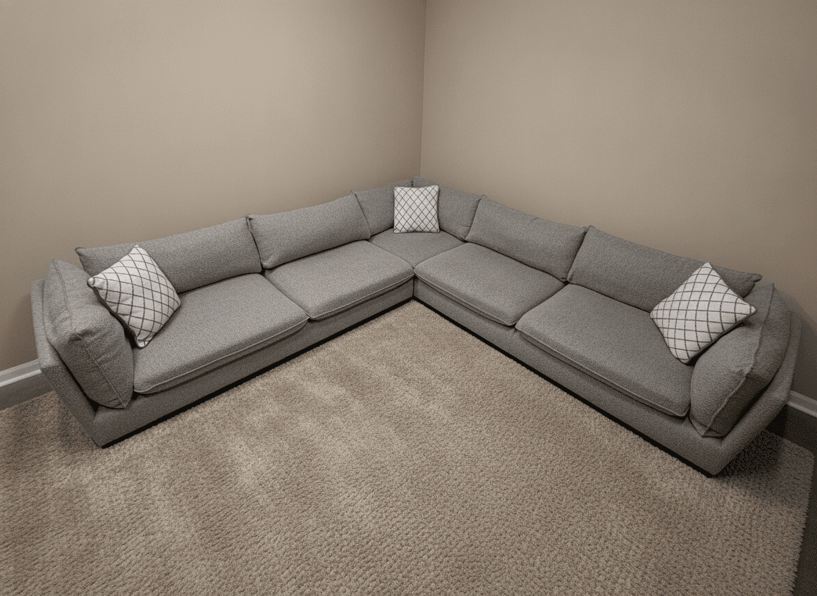 Norwood sectional, seat cushions