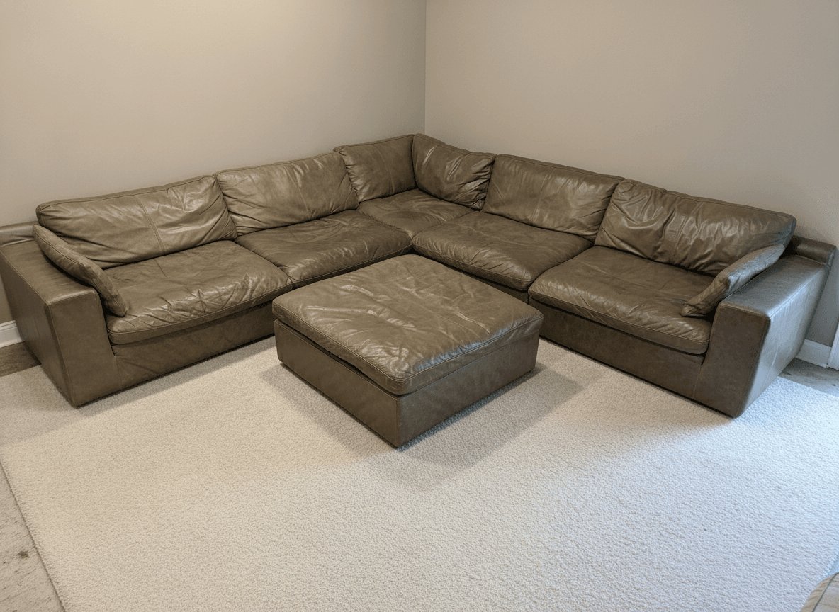 Ashley Alabonson sectional, side view