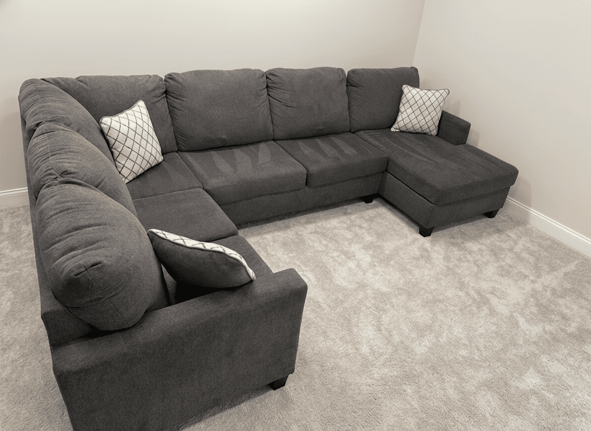Ashley Edenfield sectional from another angle