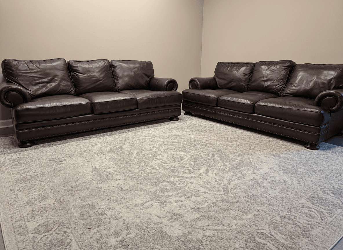 Second Bernhardt Foster sofa, front view