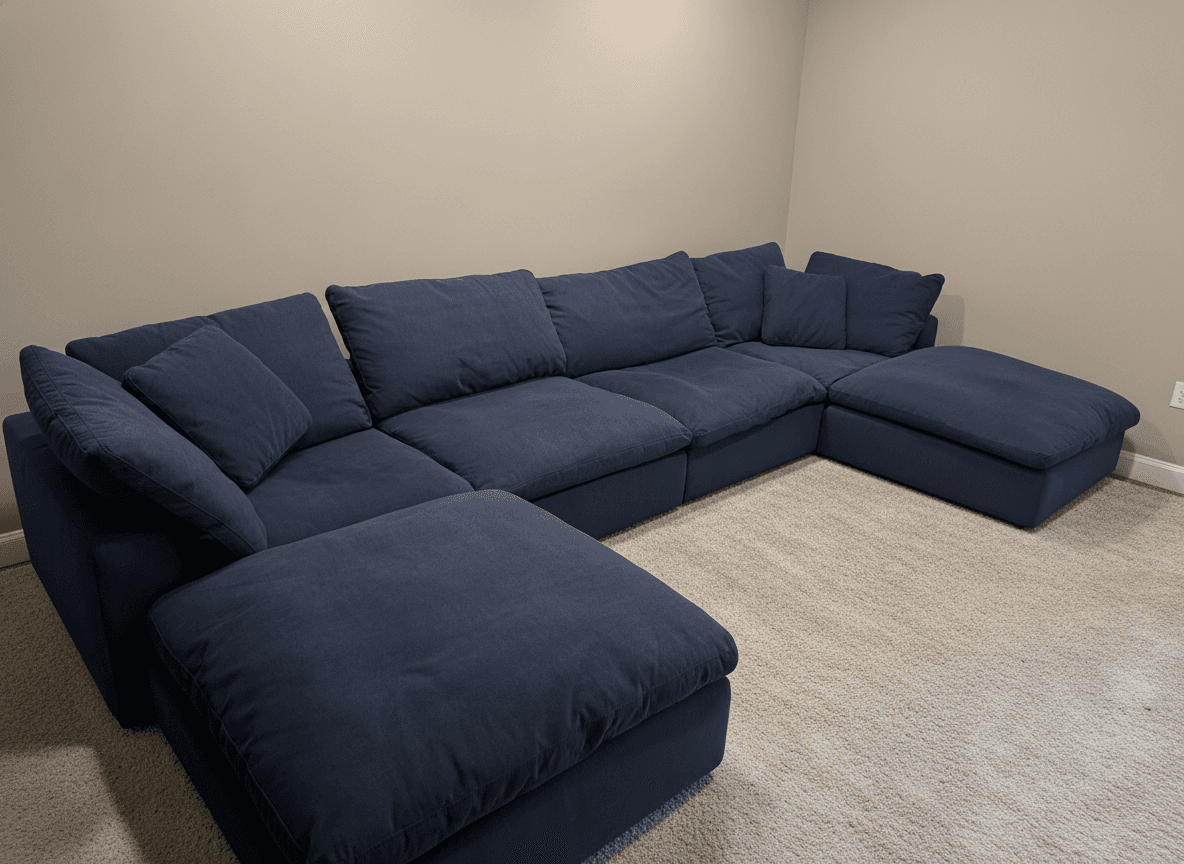 Bob's Dream Cloud sectional from another angle