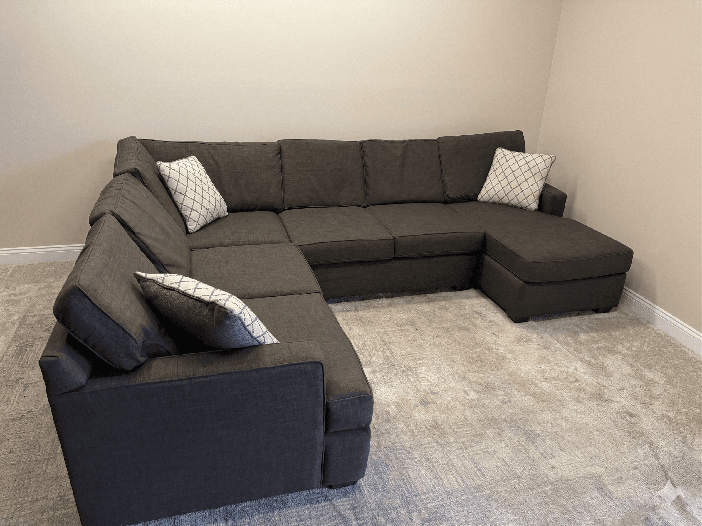 Davis sectional from the side