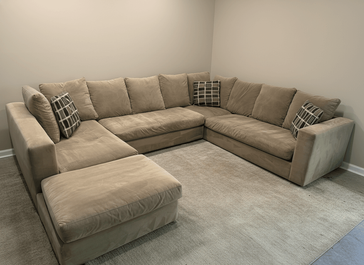 Lillian August sectional from another angle