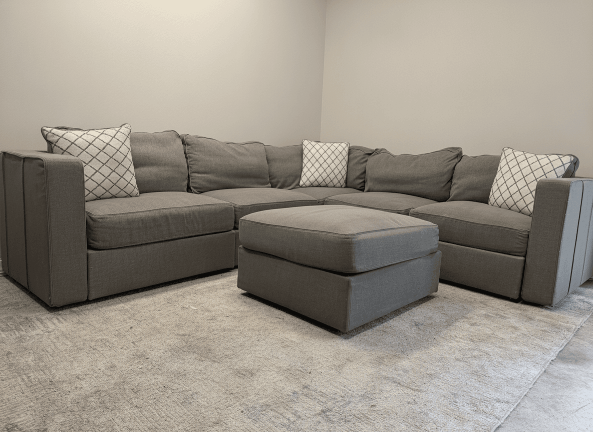 Lovesac Sactionals, wide view