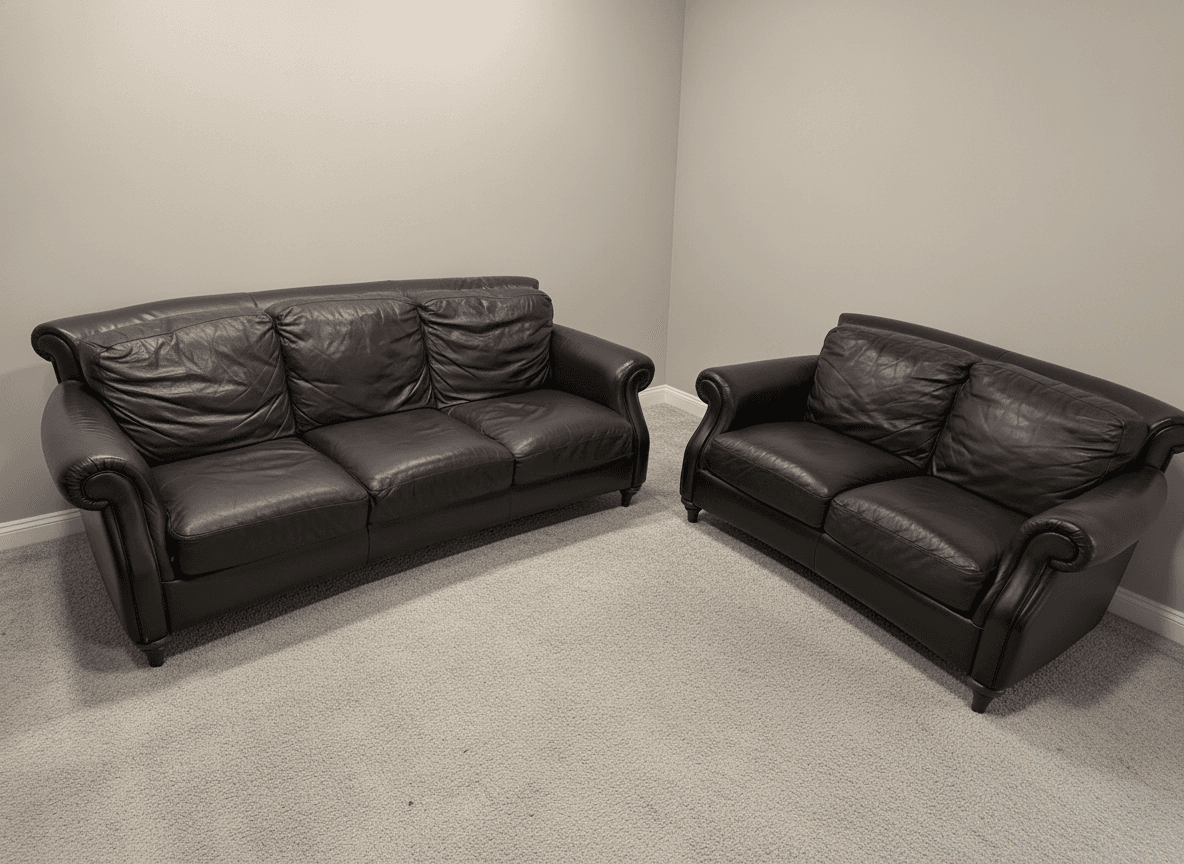 Natuzzi sofa seat cushions