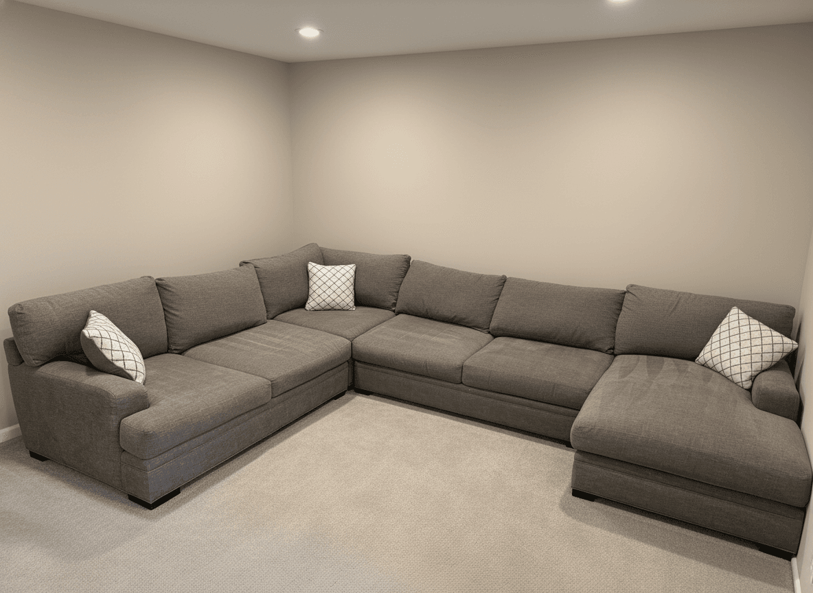 Raymour Braylyn sectional close-up