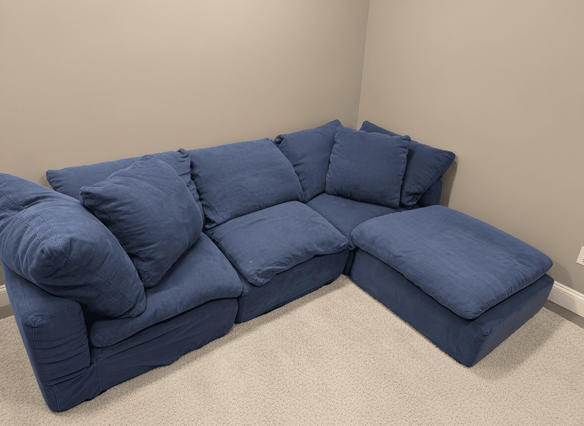 Navy RH Cloud sectional from another angle