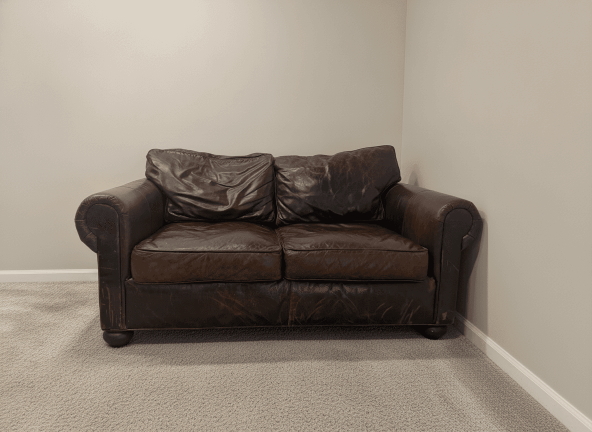 RH Lancaster loveseat from another angle
