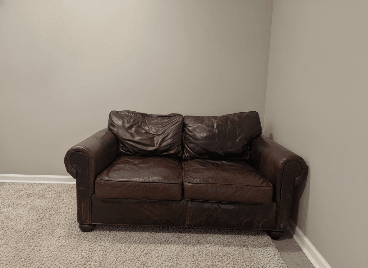 RH Lancaster loveseat close-up