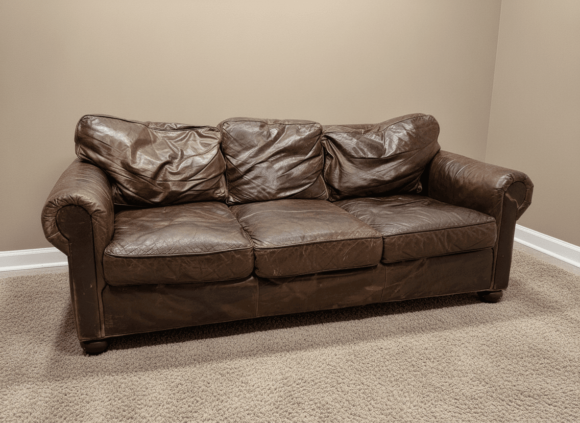 RH Lancaster sofa cushion close-up
