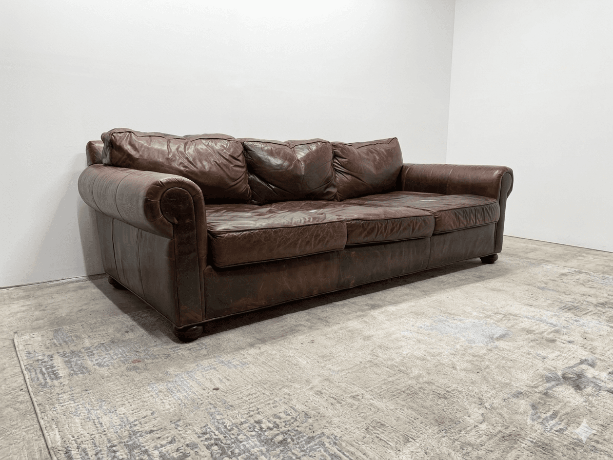 Lancaster sofa from the side