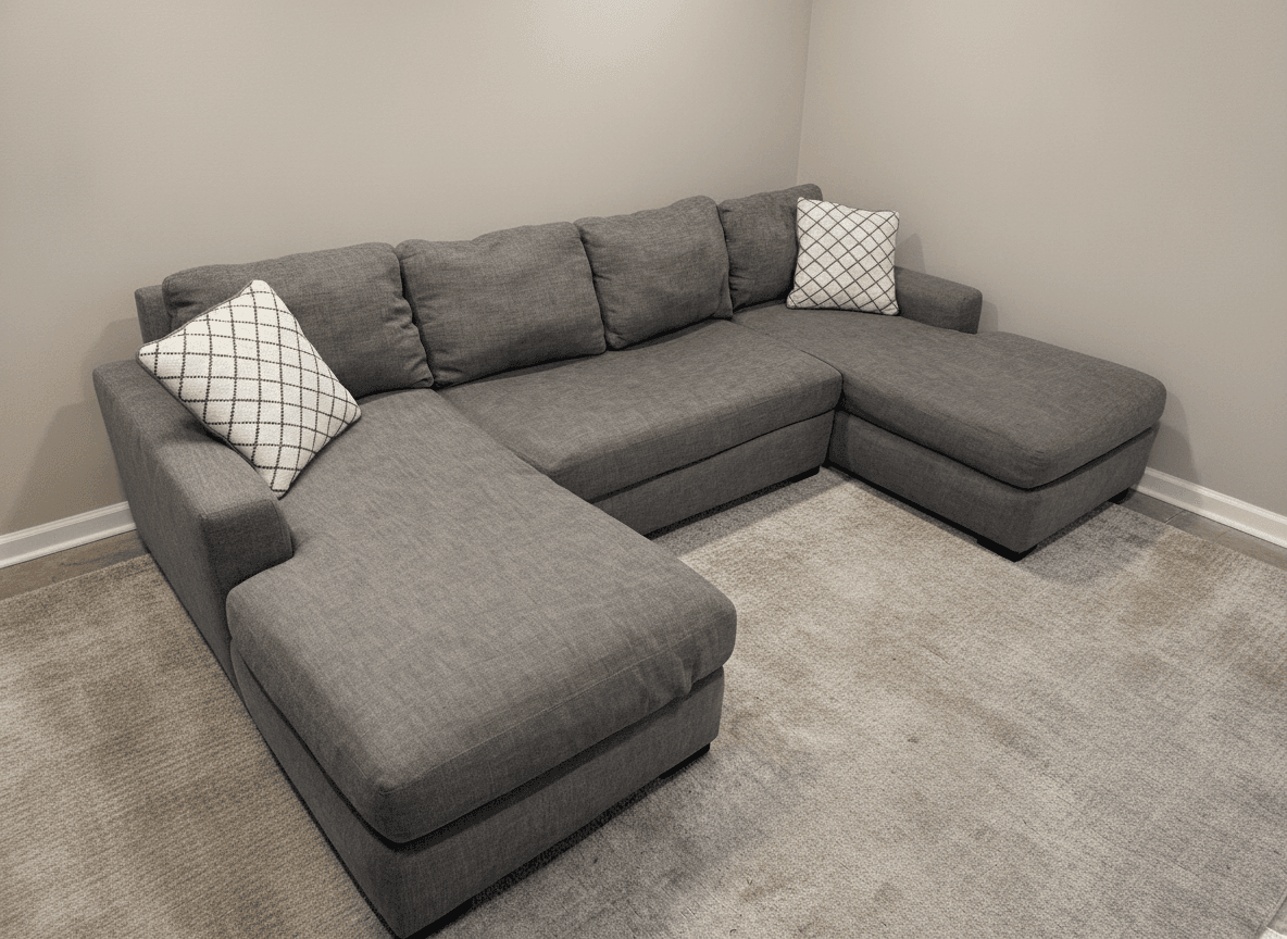 Maxwell chaise end detail