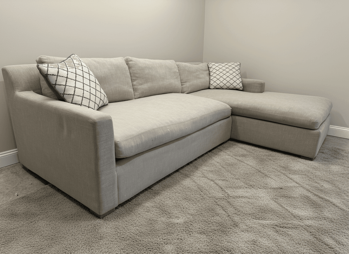 RH Maxwell sofa-chaise sectional
