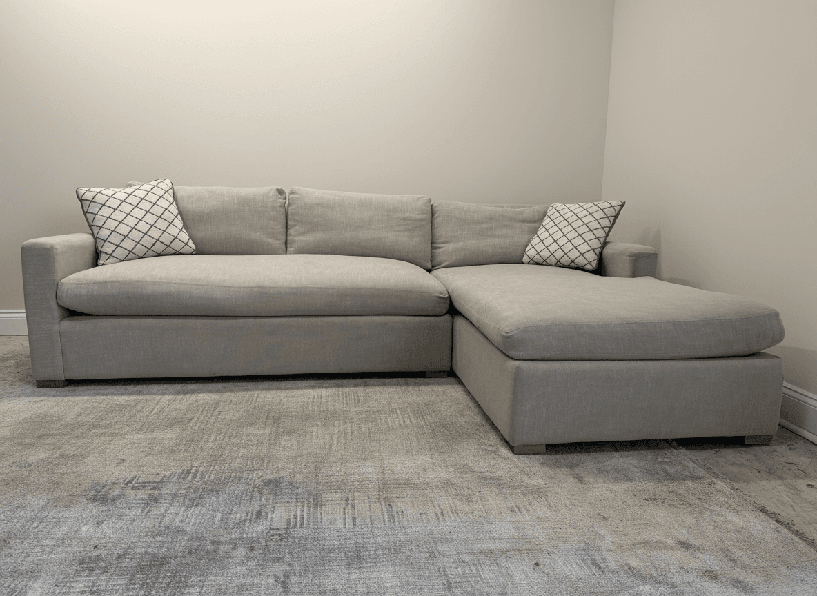 Maxwell sectional, full view