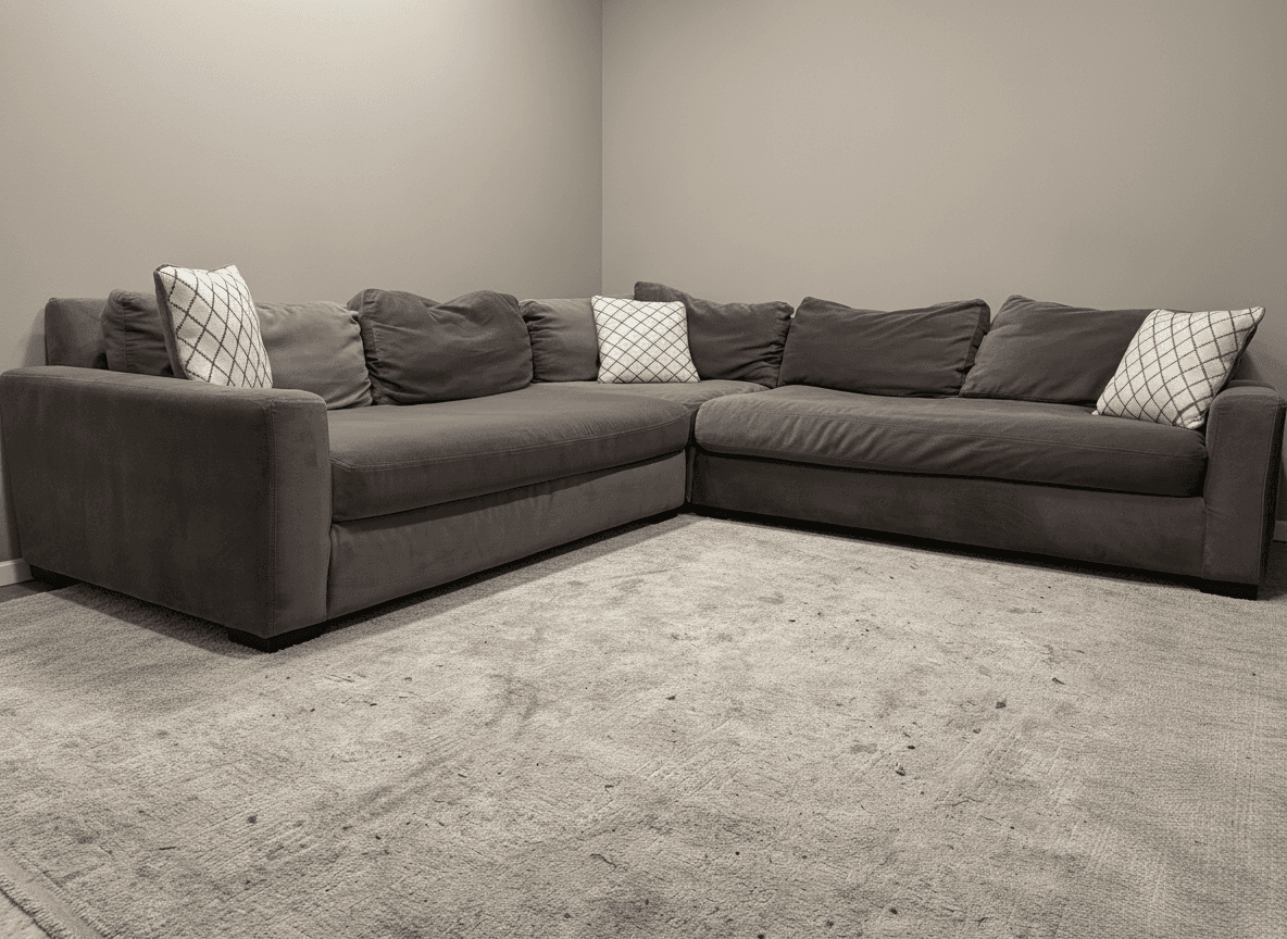 Maxwell Luxe back cushions detail
