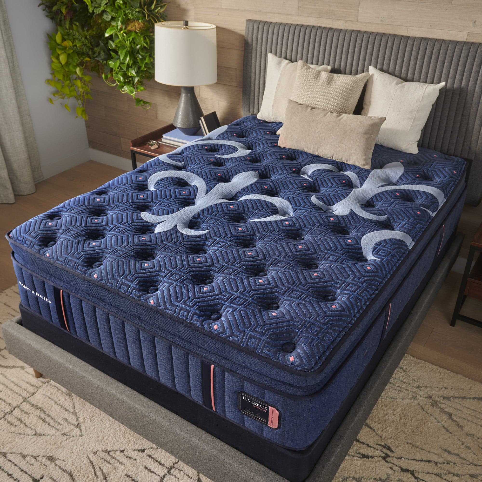 Sealy Posturepedic Lux Estate Medium King mattress, hero/lifestyle shot