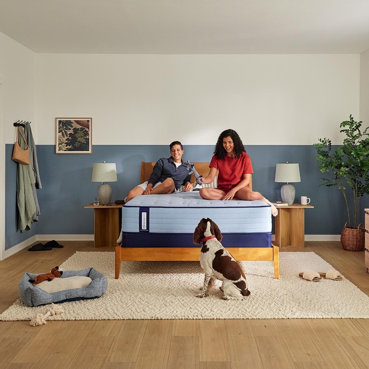 Sealy Posturepedic Orlando Soft Full mattress, lifestyle shot
