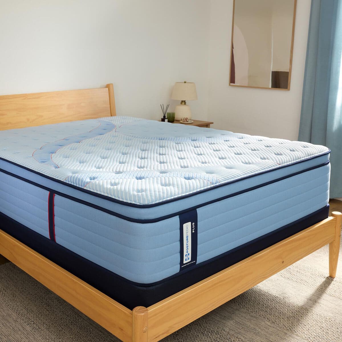 Sealy Posturepedic Plus Plainfield Firm Queen mattress official product photo