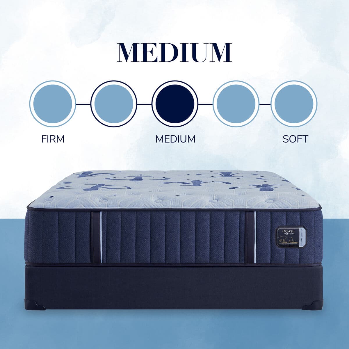 Stearns & Foster Estate Medium Tight Top Twin XL mattress official product photo