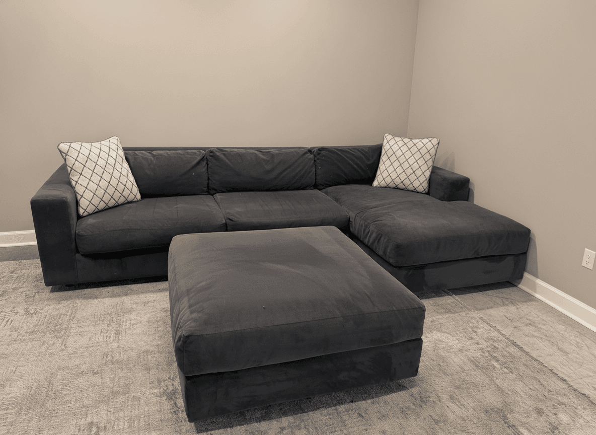 Urban chaise end detail