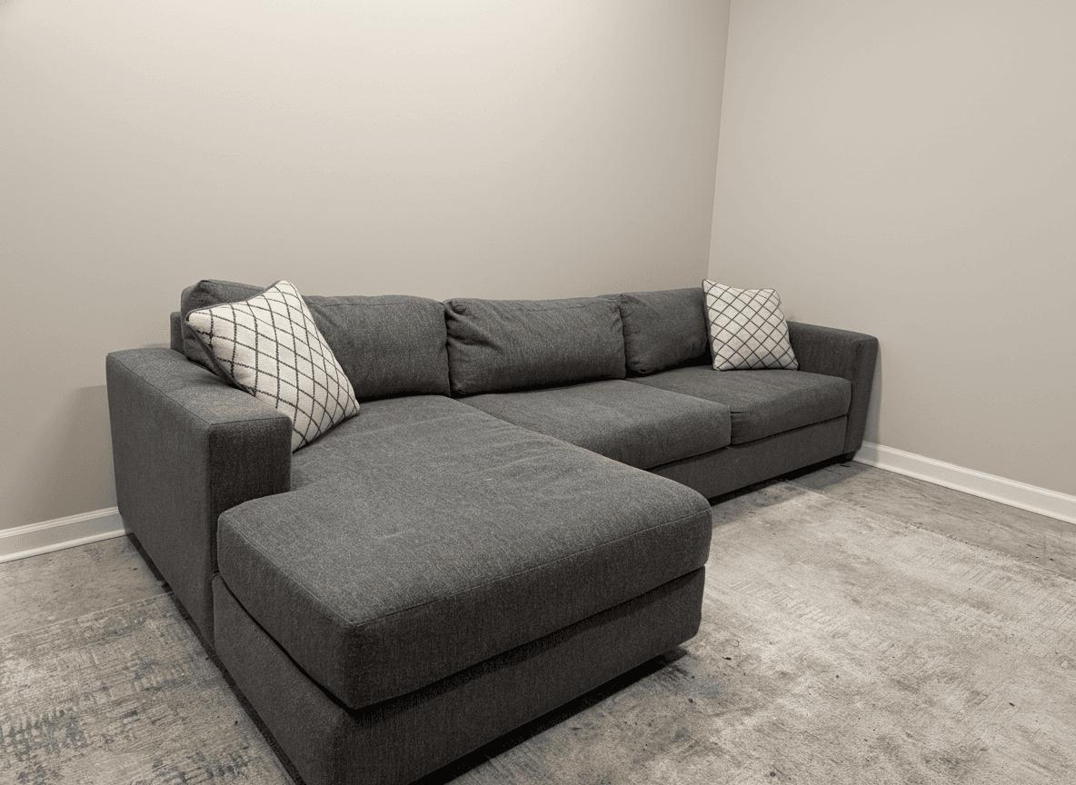 Urban sofa from the side