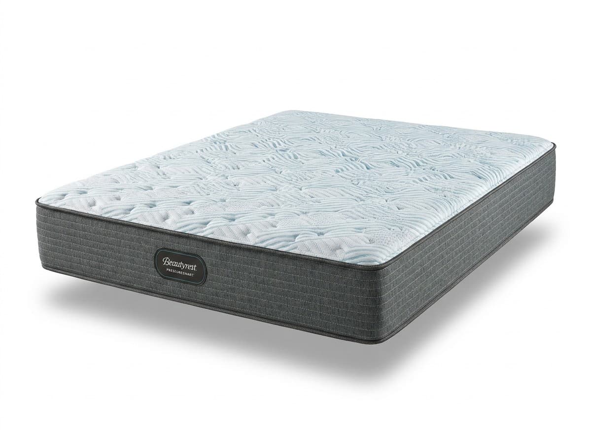 Beautyrest PressureSmart Level 2 Extra Firm Queen mattress on white background