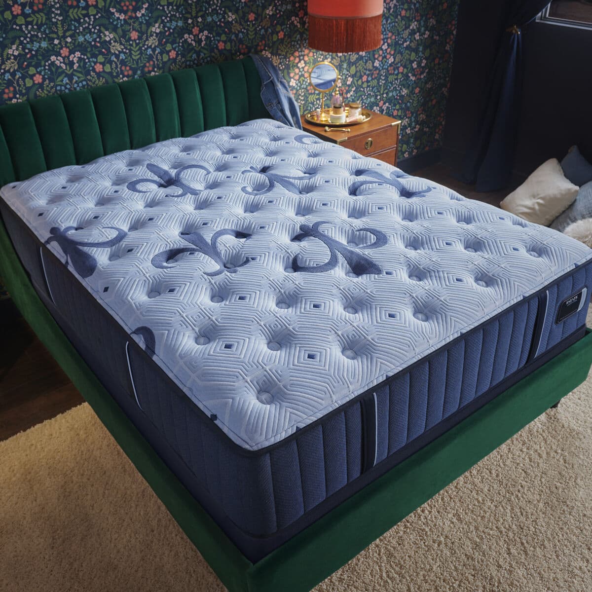 Stearns & Foster Estate Medium Tight Top Twin XL mattress on white background