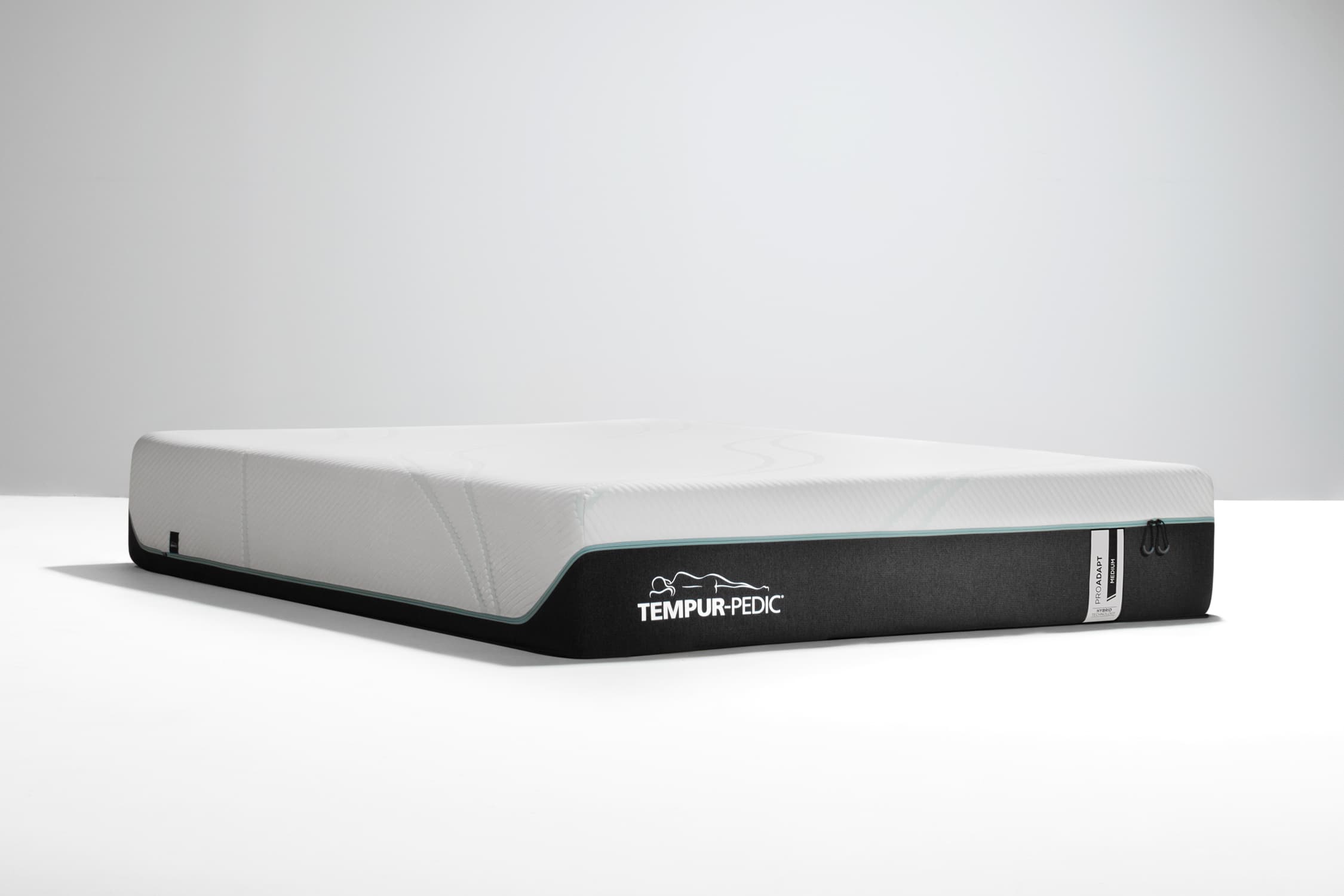 Tempur-Pedic TEMPUR-ProAdapt Medium Hybrid King mattress on white background